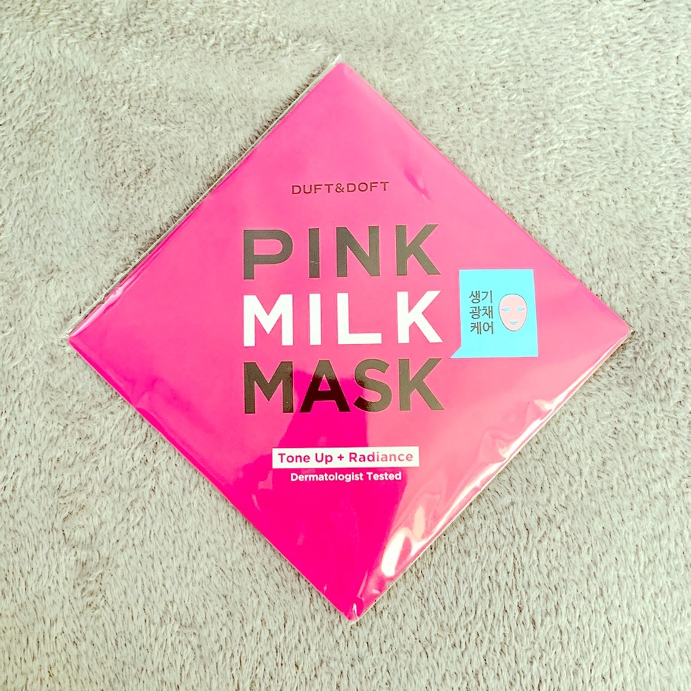 Duft & Doft Pink Milk Mask- Tone Up & Radiance x3
